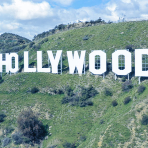 Fotografia do letreiro de Hollywood em Los Angeles